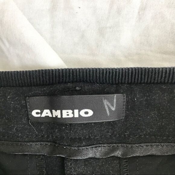 Cambio Dark Gray Stretchy skinny Pants size 6 - Picture 7 of 9